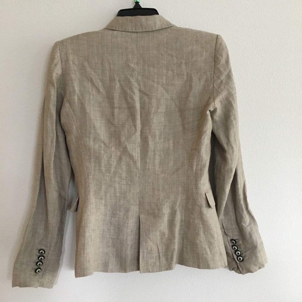 Zara Basic Beige Blazer - image 3